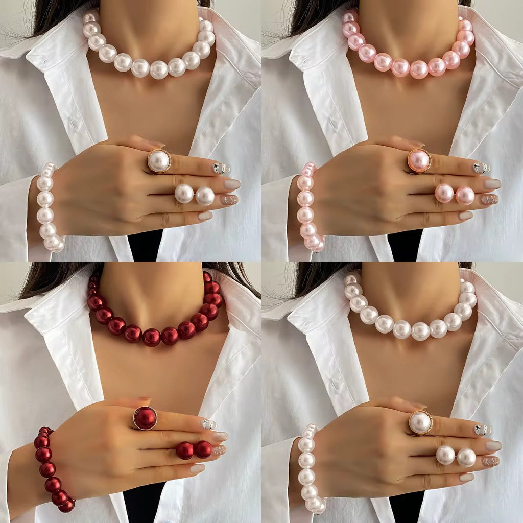 Parure en Perles
