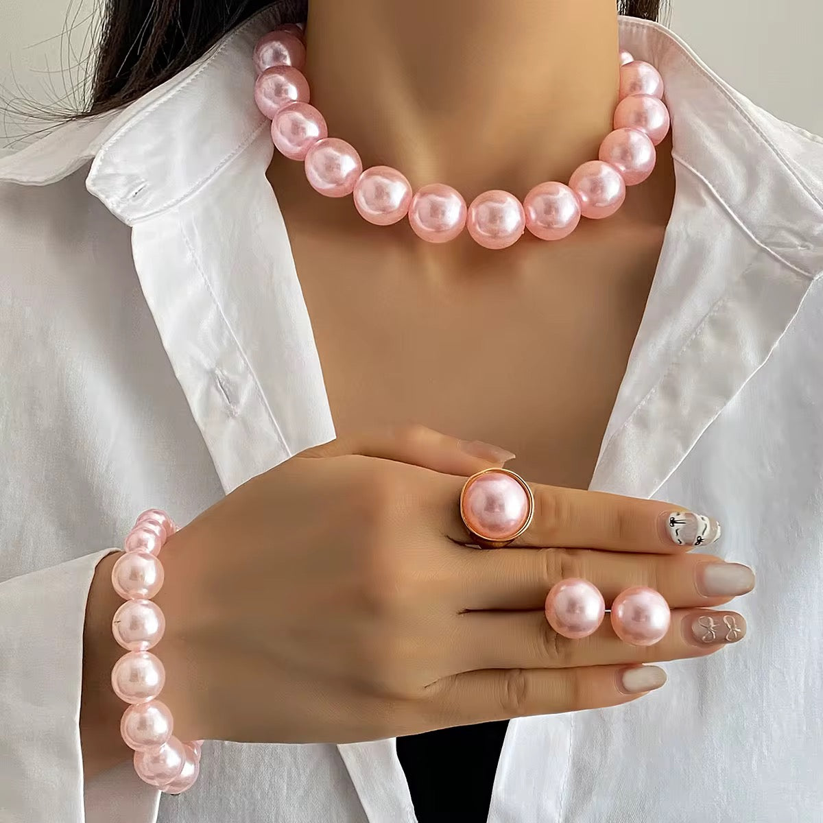 Parure en Perles