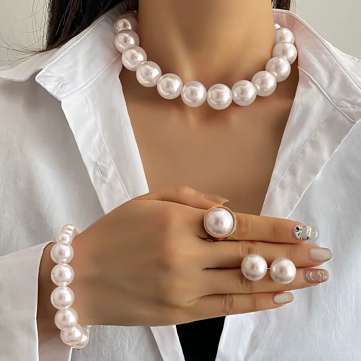 Parure en Perles
