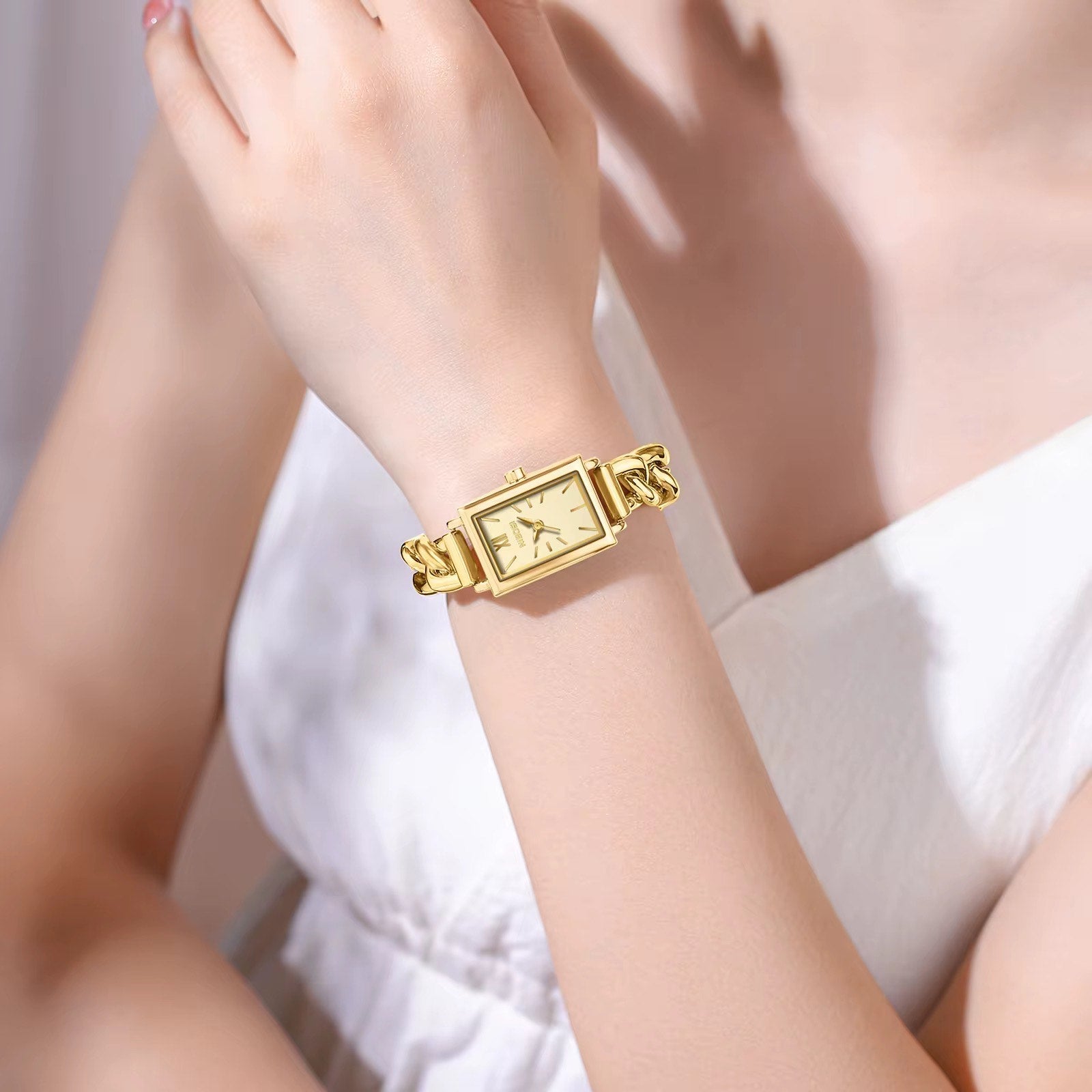 NIBOSI Gold Chain – Design Unique