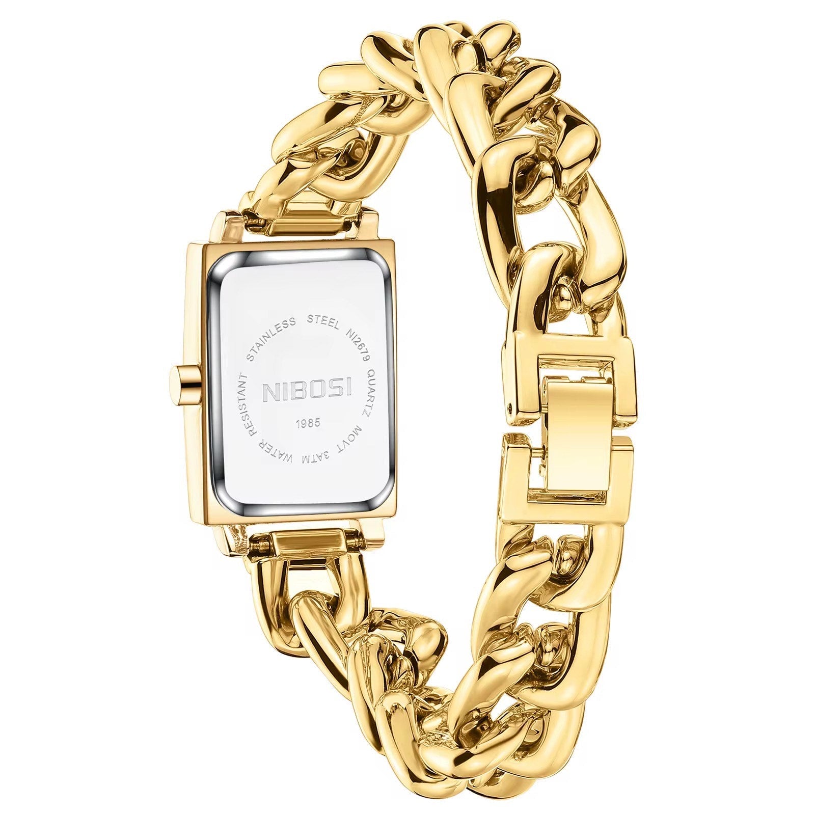 NIBOSI Gold Chain – Design Unique